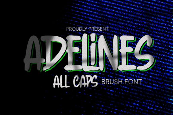 Adelines: A Street-Styled Display Font That Makes Your Brand Stand Out
