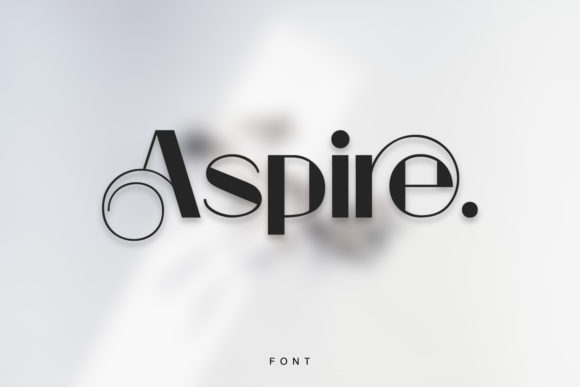 Aspire: A Font for Elegant Design