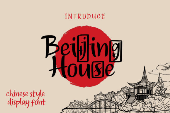 Beijing House: A Thoughtful Display Font for Editorial Calm