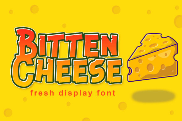 Bitten Cheese Font: Friendly, Consistent Branding for Small Businesses