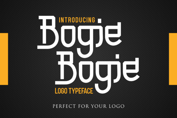 Bogie Bogie: A Bold Display Font