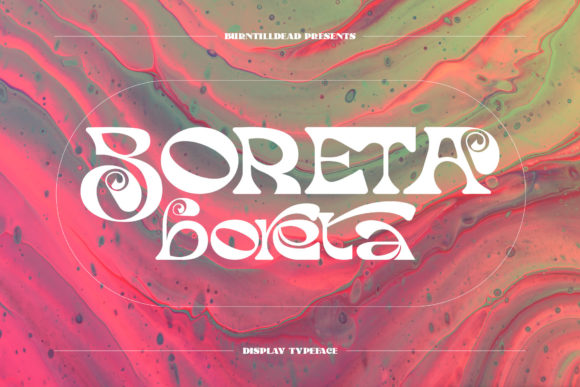 Boreta: A Whimsical Display Font for Digital Branding