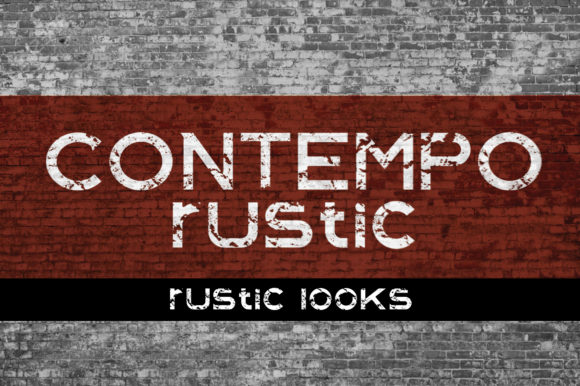 Contempo Rustic Font Review
