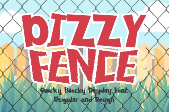 Dizzy Fence: A Fun Display Font for Creative Projects