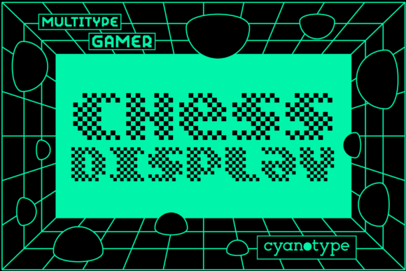 Gamer Chess: A Bold Display Font with Grit and Game