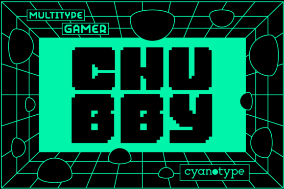 Gamer Chubby: A Playful Display Font That Makes Your Brand Stand Out