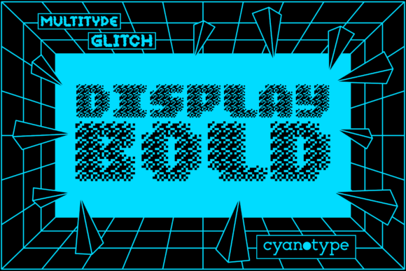 Glitch Display Bold: A Trendy Font for Creative Projects