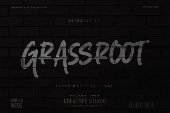 Grassroot Font for Web Design