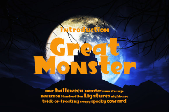 Great Monster: A Bold Display Font for Scroll-Stopping Campaigns