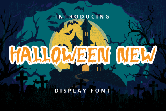 Halloween New Font for Web Design