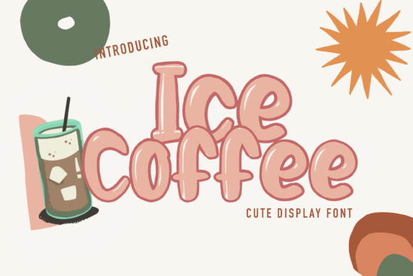 Ice Coffee Font for Creative Design