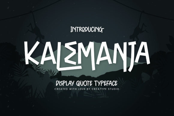 Kalemanja: A Display Font That Makes Your Brand Instantly Memorable