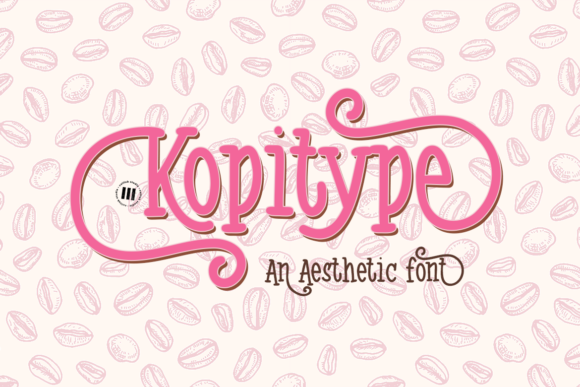 Kopitype: A Whimsical Display Font for Handmade Creators