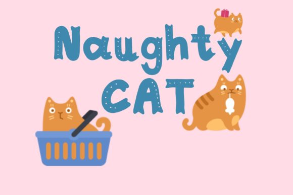 Naughty Cat: A Display Font That Delivers Personality at First Glance