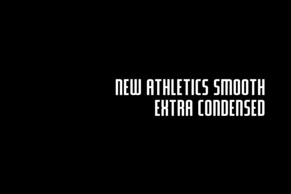 New Athletics Smooth: A Bold Display Font for Crafters & Sellers