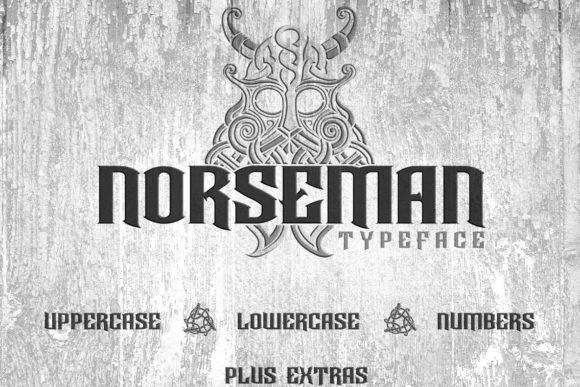 Norseman: A Bold Display Font That Commands Attention