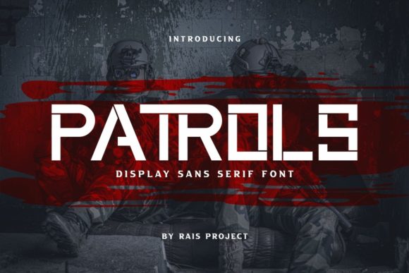 Patrols: A Bold Font for Digital Campaigns
