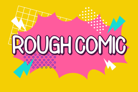 Rough Comic: A Bold Font for Business