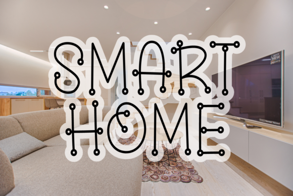 Smart Home Font for Business Branding