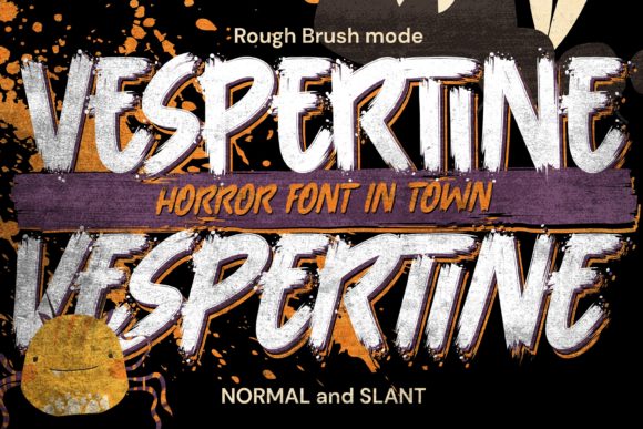 Vespertine: A Brushed Display Font That Elevates Digital Branding