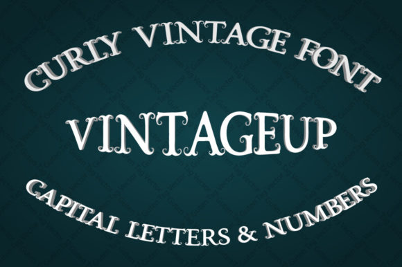 Vintageup: A Baroque Display Font with Editorial Grace